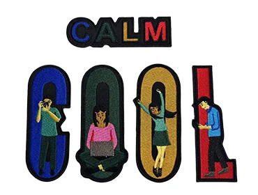 Custom embroidery with cool, stylish design