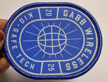 Custom printed patch design