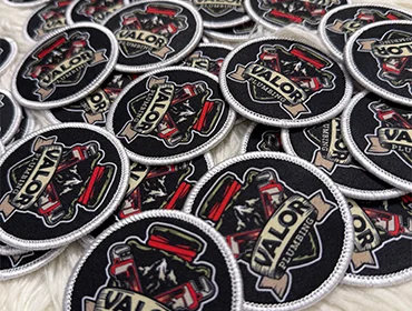 Custom dye sublimation patch design